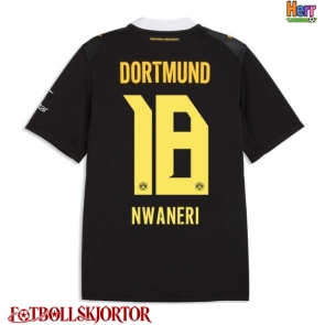 Borussia Dortmund Ethan Nwaneri #18 Bortatröja 2026-27 Kortärmad